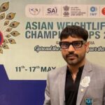 एशियन वेटलिफ्टिंग चैंपियनशिप 2026 में रजनीश भास्कर को मिली चीफ मार्शल की जिम्मेदारी